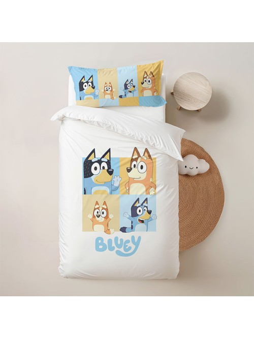 Funda Nórdica BLUEY CUADRADITOS