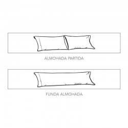Funda Almohada BASIC LISA 100% Algodón